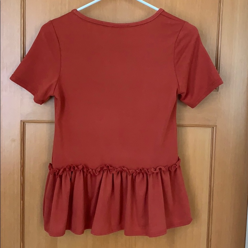 Olivia Rae Ruffle Shirt - Picture 7 of 8